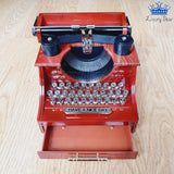 Joyero Maquina Escribir Caja Musical Melodia Mozart Regalo