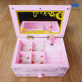 Joyero Caja Musical Rosada Bailarina Ballet Melodia Mozart