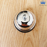 Campana Metalica Recepcion Plateada Aviso Timbre Sonido - Plateado