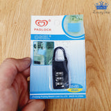 Candado Metalico Numeros Clave Anillos Giratorios Proteccion