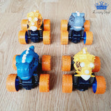 Carro Todoterreno Dinosaurio Impulso Juguete Color Niños Carro Todoterreno Dinosaurio