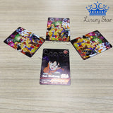 Cartas Dragon Ball Z x10 Negras Coleccion Niños Anime