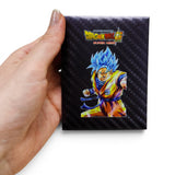 Cartas Dragon Ball Z x10 Negras Coleccion Niños Anime