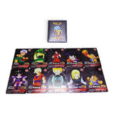 Cartas Dragon Ball Z x10 Negras Coleccion Niños Anime