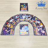 Cartas Naruto Negras x10 Coleccion Niños