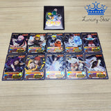 Cartas Naruto Negras x10 Coleccion Niños