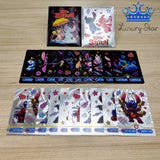 Cartas Stitch x 10 Plateado Negro Juego Niños Coleccion