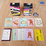 Juego Cartas Taco Gato Cabra Queso Pizza Agilidad Diversion