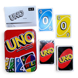 Cartas UNO Caja Metalica Juego Familia Amigos Diversion
