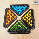 Chain Triangle Rubber Band Juego Chess Cauchos Triangulos