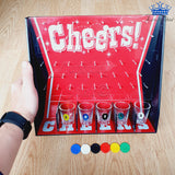 Cheers Drinking Juego Tomar Tragos Shots Amigos + Copas