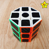 Cubo Cilindro Spinner Cortado Hexagonal 3x3 Carbono
