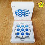Clock Magnetico Profesional Azul Qiyi Reloj Puzzle