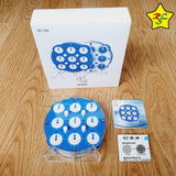 Clock Magnetico Profesional Azul Qiyi Reloj Puzzle