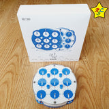 Clock Magnetico Profesional Azul Qiyi Reloj Puzzle