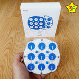 Clock Magnetico Profesional Azul Qiyi Reloj Puzzle