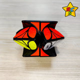 Clover Plus Cubo 2x2 Negro Jumbling Qiyi Modificacion