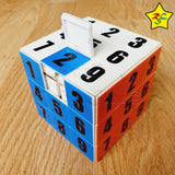 Cubo 3x3 Klotski Deslizar Rompecabezas Numeros Detalle
