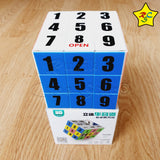 Cubo 3x3 Klotski Deslizar Rompecabezas Numeros Detalle