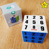 Cubo 3x3 Klotski Deslizar Rompecabezas Numeros Detalle