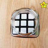 Cubo 3x3 En Botella Transparente Vidrio Colección