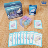 Cubo Soma Magnetico Qiyi Pastel Retos Puzzle Armar + Tarjetas