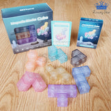 Cubo Soma Magnetico Qiyi Pastel Retos Puzzle Armar + Tarjetas