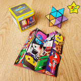 Infinity Cube Yoshimoto Estrella Patrones Puzzle Antiestres Qiyi