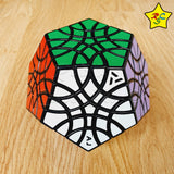 Curvy Dinominx Aj Redi Cubo Modificación Negro Difícil