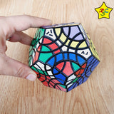 Curvy Dinominx Aj Redi Cubo Modificación Negro Difícil