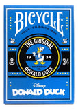 Cartas Bicycle Disney Pato Donald Classic Azul Playing Cards