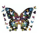 Rompecabezas Animales Figuras Madera Siluetas Formas Colores