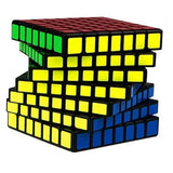 7x7 Qiyi Qixing Cubo Speedcube - Negro Pegatinas