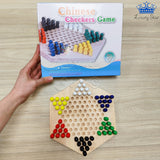Damas Chinas 6 Jugadores Madera Checkers Ozmtoy Juego Mesa