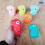 Juguete Dinosaurio Goma Antiestrés Pop It Burbujas Espichar