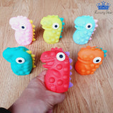 Juguete Dinosaurio Goma Antiestrés Pop It Burbujas Espichar