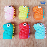 Juguete Dinosaurio Goma Antiestrés Pop It Burbujas Espichar