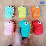Juguete Dinosaurio Goma Antiestrés Pop It Burbujas Espichar