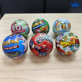 Esfera Sorpresa 10 CM Avengers, Bluey, Pokemon, Dragon Ball, LOL, Sonic