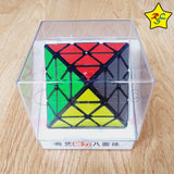 Cubo Fto Octaedro Magnético Qiyi Face Turning Negro