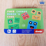 Juego Face Changing Cube Caras Metálico + Tarjeta