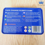 Juego Face Changing Cube Caras Metálico + Tarjeta