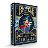 Cartas Poker Disney Fantasia Bicycle Azul Edicion Limitada