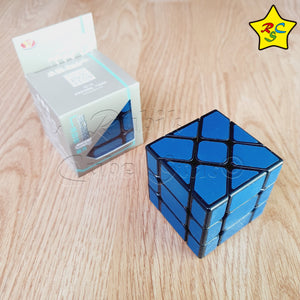 Cubo Fisher 3x3 Mirror Unequal Yj Unicolor Moyu