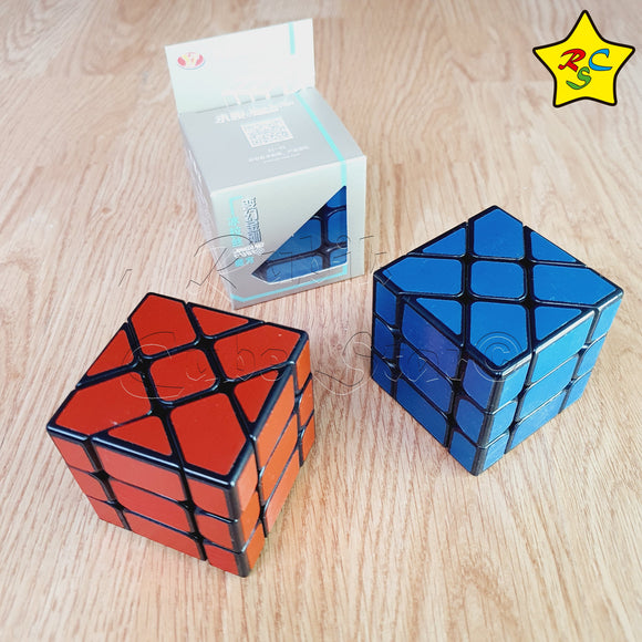 Cubo Fisher 3x3 Mirror Unequal Yj Unicolor Moyu