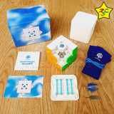 Gan 14 Maglev Frosted Cubo 3x3 Profesional Original