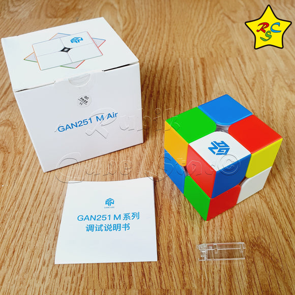 Gan 251 M Air Cubo 2x2 Speed Original Stickerless