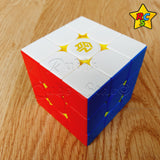 Gan 356 M E 3x3 Serpiente Lny Amarillo Año Nuevo Lunar Stickerless / Amarillo