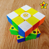 Gan 356 M E 3x3 Serpiente Lny Amarillo Año Nuevo Lunar Stickerless / Amarillo