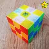 Gan 356 Me Aniversario 10 Años Cubo 3x3 Transparente